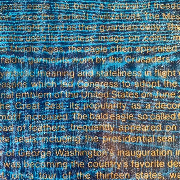 Avon Commemorative United States of America Bicentennial Glass Dish IOB - Picture 10 of 10